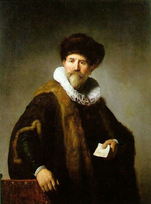 Rembrandt - Portrait of Nicolaes Ruts [1631].    