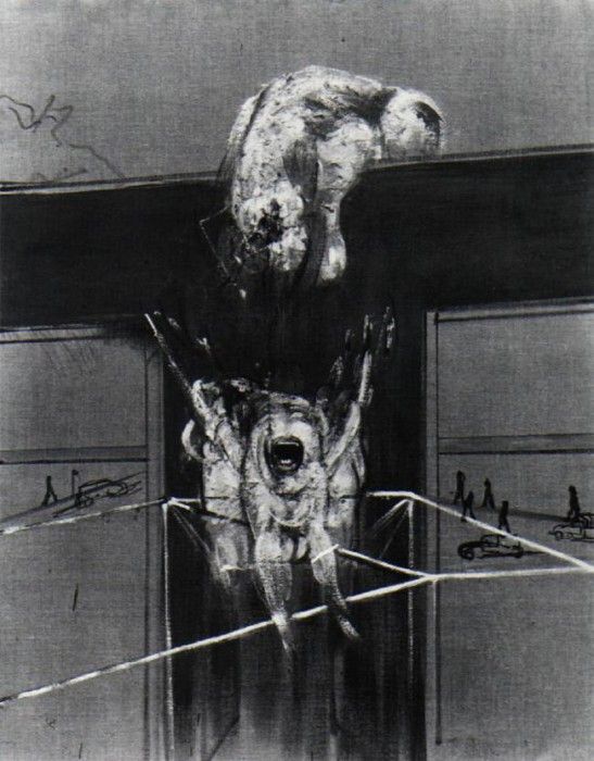 Bacon Fragment of a Crucifixion, 1955. , 