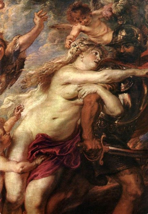 Rubens The Consequences of War detail1. ,  