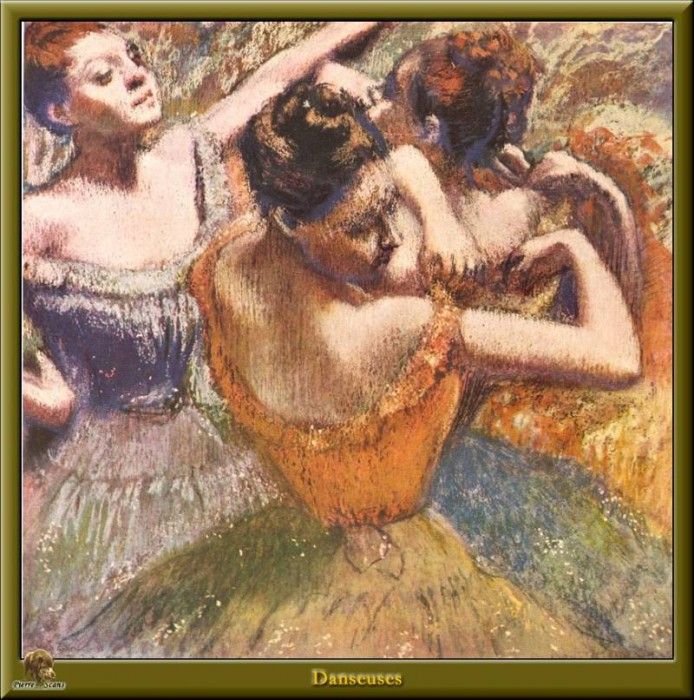 PO Degas 10 Danseuses(1899). , --
