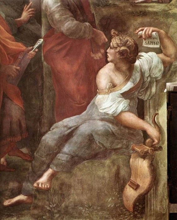 Raphael The Parnassus detail5. 