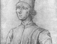 Bouts,D. Portrait of a Man, approx. 1462, silverpoint on whi. , Dieric