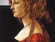 Portrait of an young woman EUR. , Alessandro