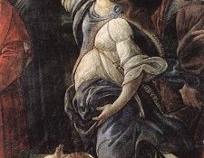 Botticelli The Temptation of Christ detail 4. , Alessandro