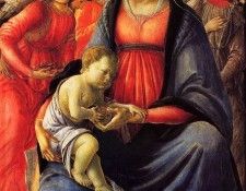Botticelli Sandro The Virgin with the child and five angels. , Alessandro