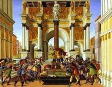 Alessandro Botticelli - The Story of Lucretia. , Alessandro