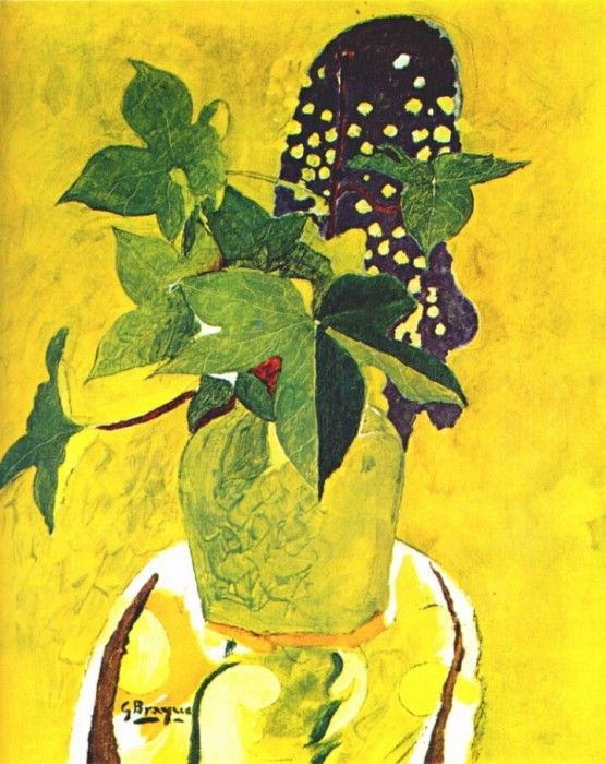 braque still life with flowers 1945. , 