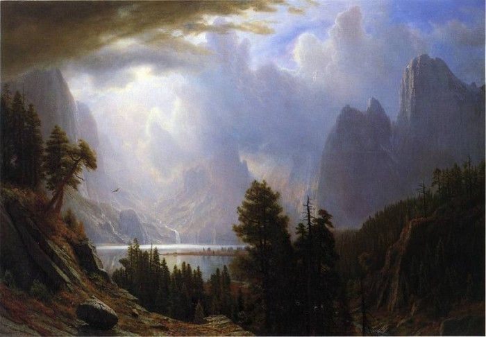 Bierstadt Albert Landscape. , 