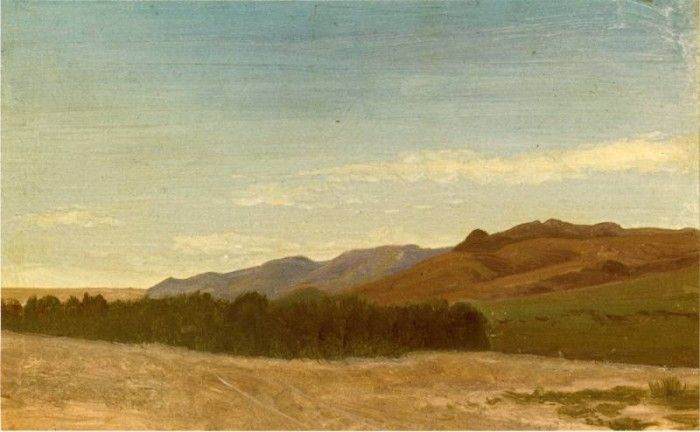 Bierstadt Albert The Plains Near Fort Laramie. , 