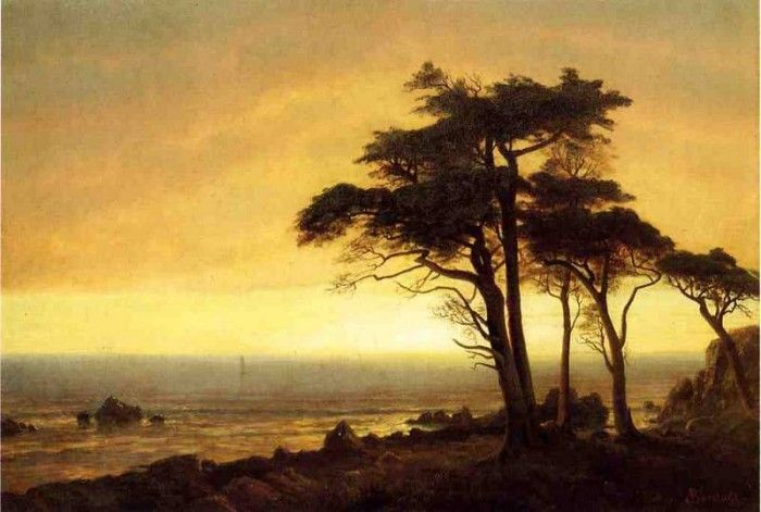 Bierstadt Albert California Coast. , 