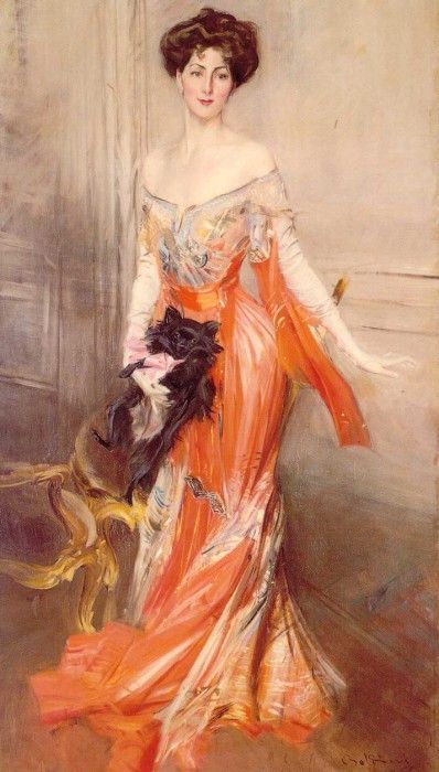 Portrait of Elizabeth Wharton Drexel 1905. Boldini, 
