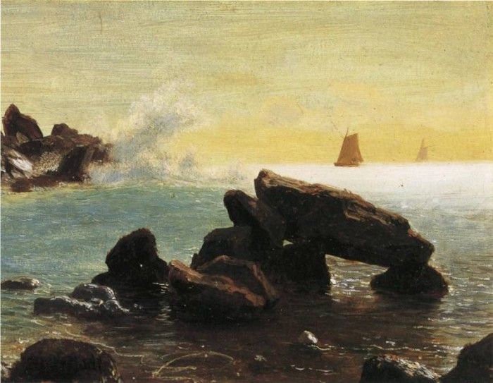Bierstadt Albert Farralon Islands California. , 