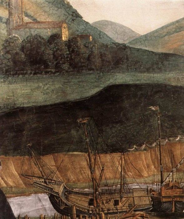 Botticelli The Punishment of Korah detail 6. , Alessandro