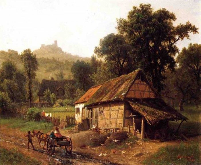 Bierstadt Albert In the Foothills. , 