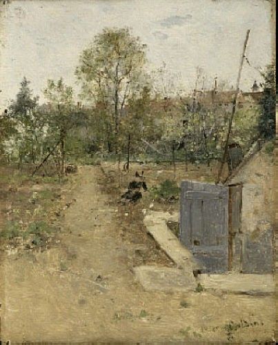 In the Garden 1875. Boldini, 