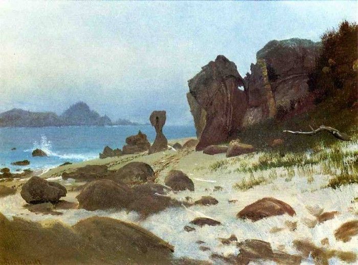 Bierstadt Albert Bay of Monterey. , 