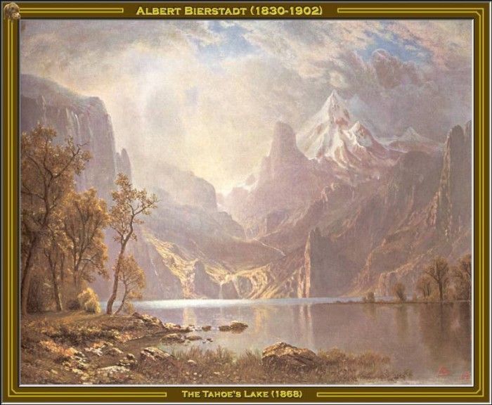 Albert Bierstadt-The Tahoes Lake (1868) Po Amp 027. , 