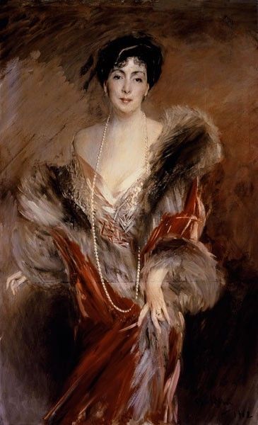 Portrait de Mme Josephina A de Errazuriz. Boldini, 