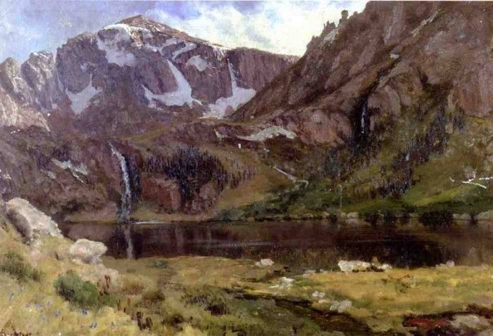 Bierstadt Albert Mountain Lake. , 