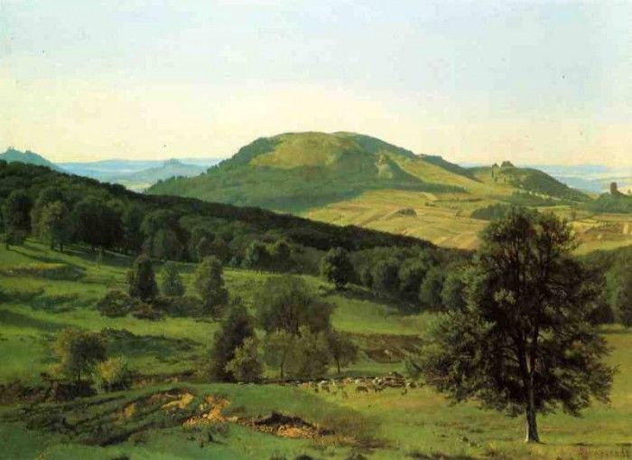 Bierstadt Albert Hill and Dale. , 
