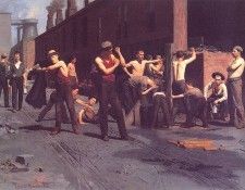 bs-ahp- Thomas Anshutz- The Ironworkers Noontime. Anshutz, 