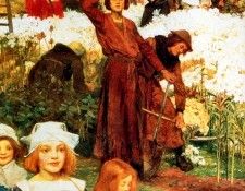 Aurthur Dixon - Le Jardin du Roi ou la Moisson (detail L), De. , Aurthur