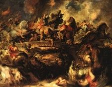 Rubens Battle of the Amazons 1618  Alte Pinakothek Munchen. ������, ����� �����