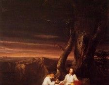 Cole Thomas Angels Ministering to Christ in the Wilderness. ����, �����