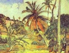 Gauguin - Palm Trees On Martinique. , 