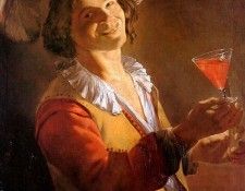 Follower Gerard van Honthorst Merry drinker Sun. , 