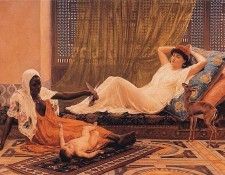 Frederick Goodall   A New Light in the Harem. ������, ��������