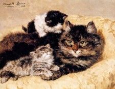 Ronner-Knip Henri�tte Mother Love Sun . Ronner-Knip, ���������