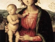 Perugino Pietro Madonna and Child Borghese. ���������, ������