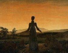 FRIEDRICH Caspar David Woman Before The Rising Sun. ,  