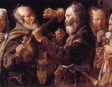 Quarrelling Musicians WGA.    