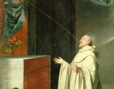 CANO Alonso The Vision Of St Bernard. , 