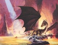 bs-fsf- Keith Parkinson- The Dragon Cave. ���������, ���