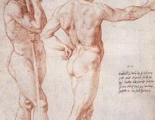 Raphael Nude Study. 