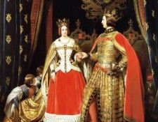 Landseer, Edwin - Queen Victoria & Prince Albert (end.   