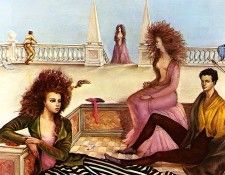 bs-ahp- Leonor Fini- Figures On A Terrace. , 