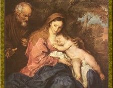 PO Vp S1 03 Antoon Van Dijck-Repos pendant fuite en Egypte. ����� ���