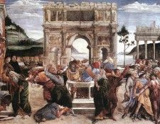 Botticelli The Punishment of Korah. , Alessandro