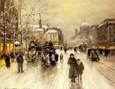 Cortes Edouard Leon Place St Michel Christmas 1969. ,  
