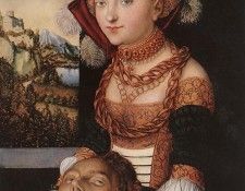 CRANACH Lucas the Elder Salome 1530. ������, ����� �������
