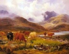 Hurt Louis Bosworth A Misty Day In The Highlands. ����, ��� �������