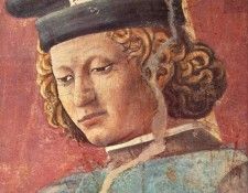 Piero della Francesca -The Arezzo Cycle - Torture of the Jew (detail). ,  