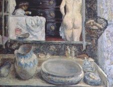 bonnard the bathroom mirror 1908.  