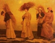 Prinsep Valentine Cameron Home From Gleaning. �������, �������� �������