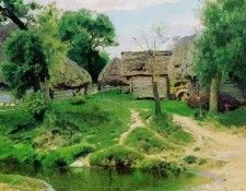Деревня Тургенево. 1885. Поленов, Василий Дмитриевич (1844-1927)