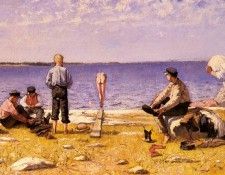 Jansson Eugene Boys On The Beach. , 